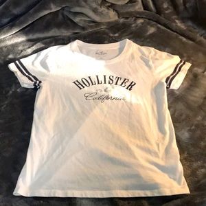 A Hollister white shirt